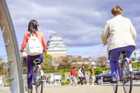 Himeji Castle Easy Bike Tour: Samurai History, Garden & Matcha 5