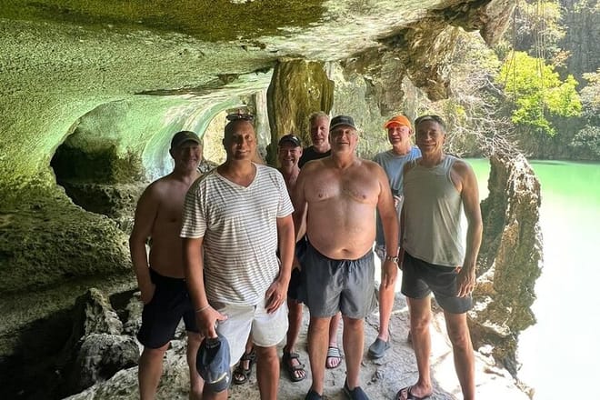 Hidden cave around Panak Island