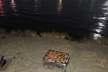 Private BBQ Dinner on Sandy Island in Luxor, Egypt