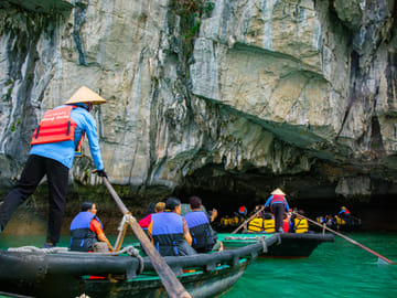 Halong Bay Kayaking and Cave Tour from Hanoi