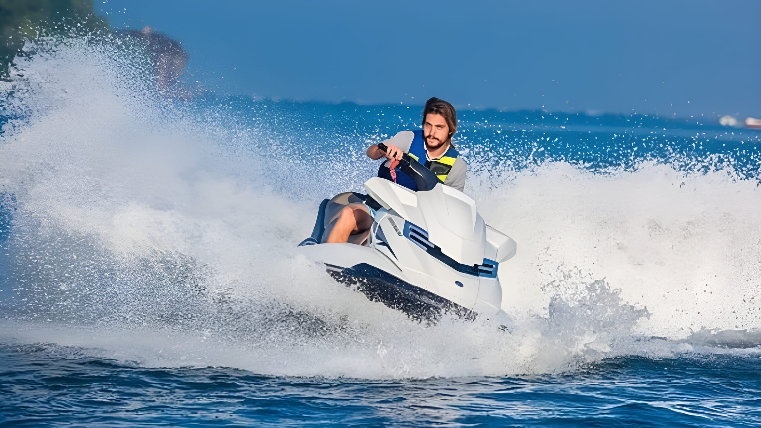 Miami 60-Minute Jet Ski Rental with Pontoon Ride