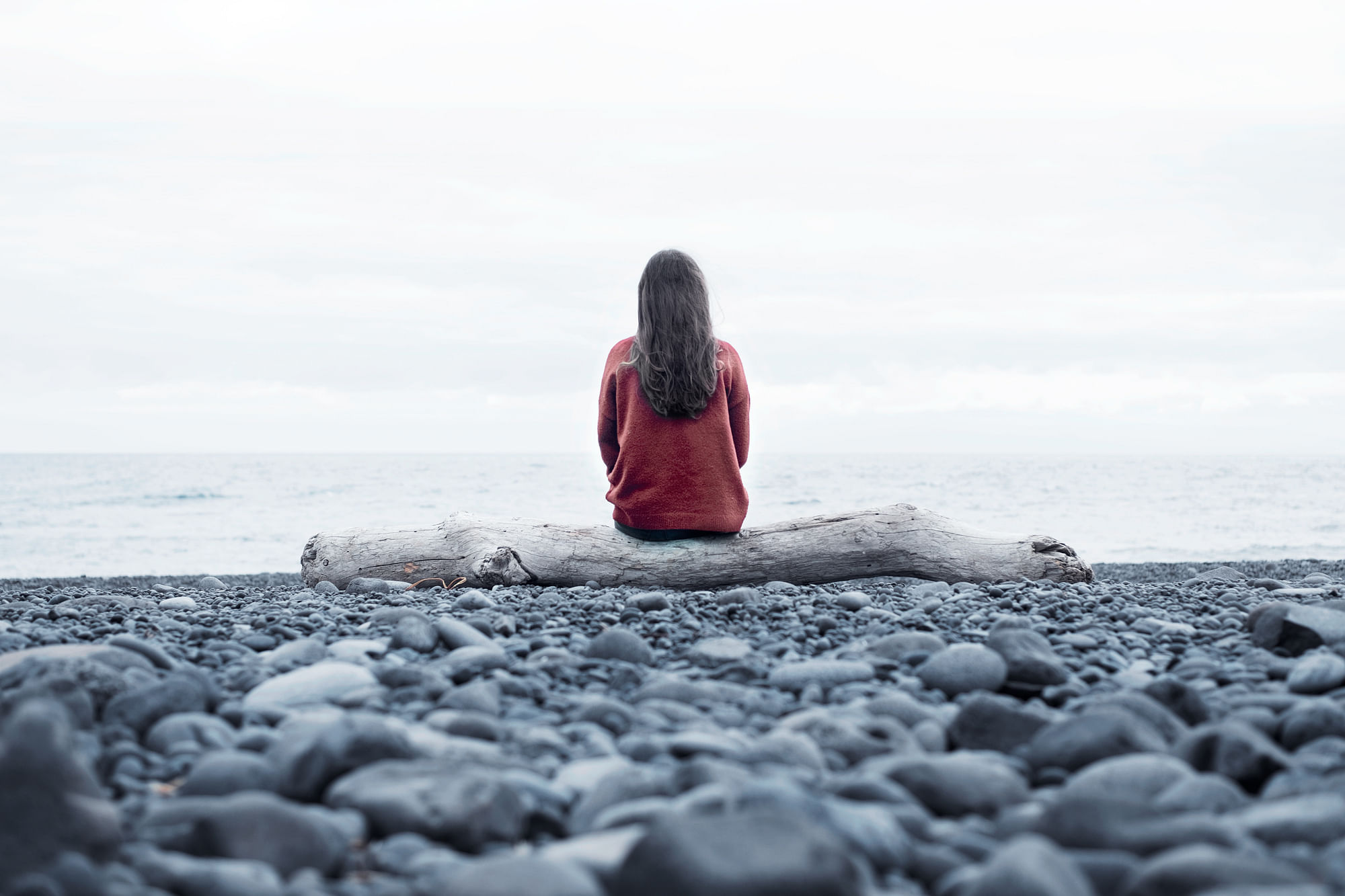 Living in the moment at Djúpalónssandur Snæfellsnes Peninsula