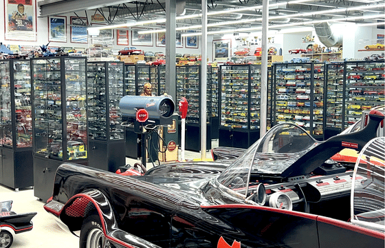 The only place with 22,000 scale model cars featured in the Guinness World of Records!