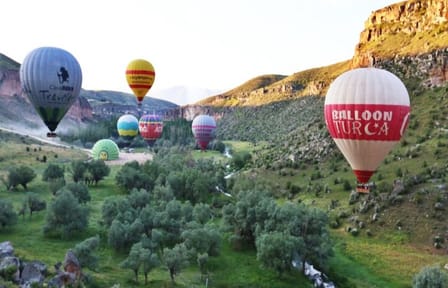 Hot Air Balloon Ride in Cappadocia – Soganlı & Ihlara Valley