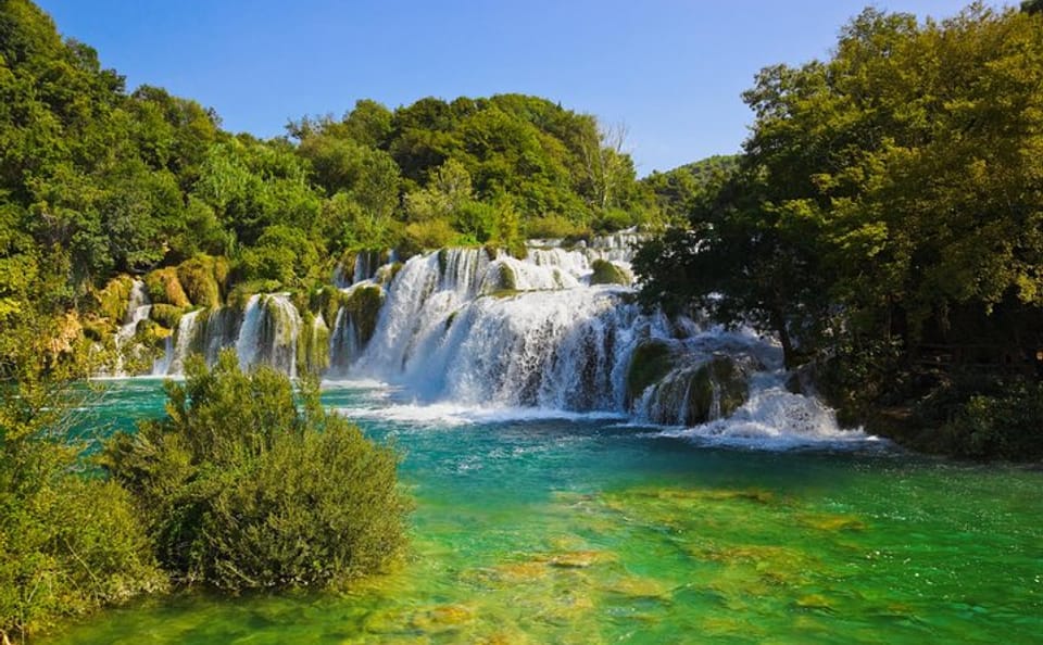 Private Tour of Krka Waterfalls and Šibenik from Split
