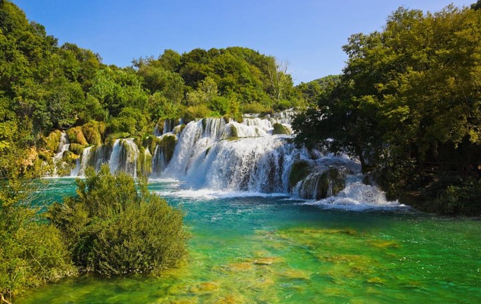 Private Tour of Krka Waterfalls and Šibenik from Split
