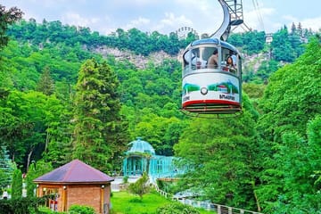 From Tbilisi: Vardzia, Rabati Castle & Borjomi Tour with Guide