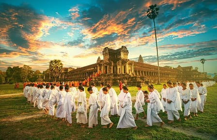 Private Temples Guided Tour (Angkor Wat, Ta Prom & Angkor Thom)