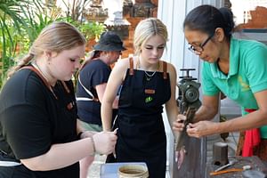 Sacred Monkey Forest Sanctuary and Silver Smith Class Tour in Bali