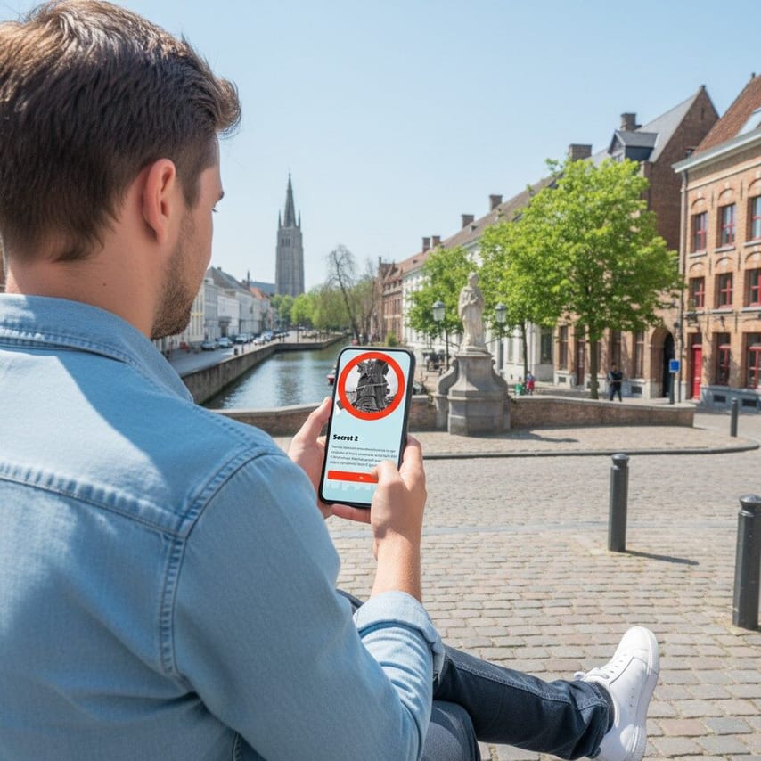 Secrets of Bruges Self-Guided Exploration Game Tour 8