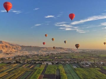 Luxor West Bank Temples Tour with Hot Air Balloon Ride