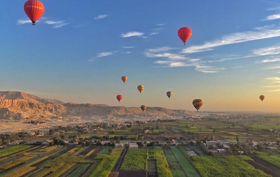 Luxor West bank Temples With Hot Air Balloons Ride