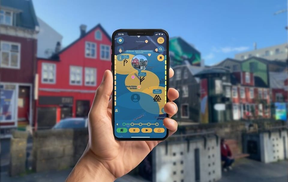 Interactive Viking Walking Tour in Reykjavik with GPS App