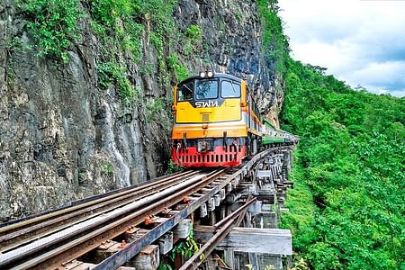 Explore the Historic River Kwai: Scenic Tour & Buffet Lunch from Bangkok