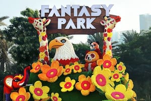 Dubai Garden Glow Tickets with Transport Options