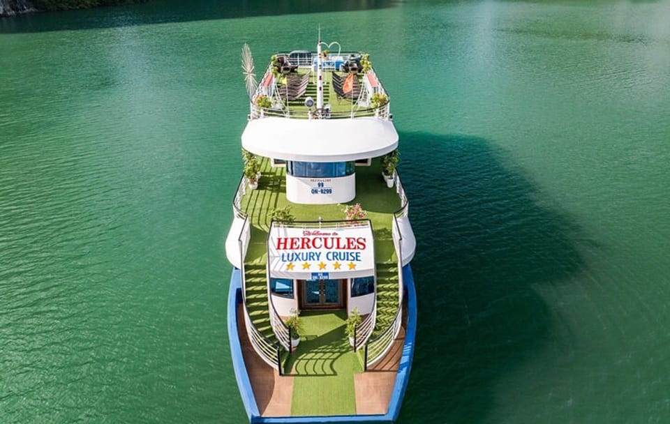 Hercules Luxury Cruise Halong 1 Day Trip from Hanoi by Expressway