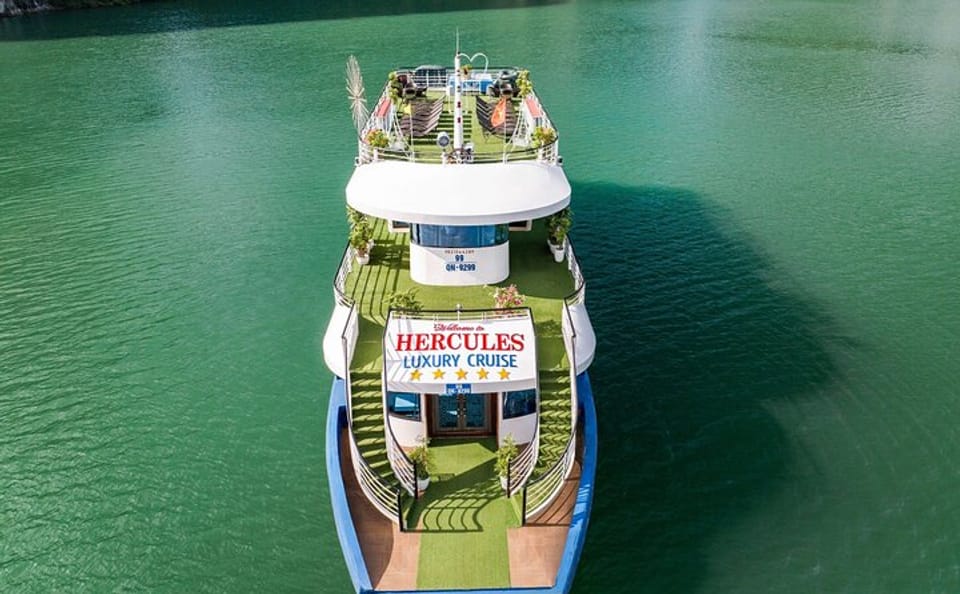 Luxury Halong Bay Cruise Day Trip from Hanoi
