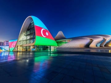 Multiple-day-tour-3 nights-4 days-Azerbaijan Tour-Baku-Ateshgah-Yanar Dag- Gabala- Sheki-Shamakhi-group tour-private tour-panoramic tour-Highland Park-3 Flame Towers-Martyrs' Lane-Eternal Flame Monume