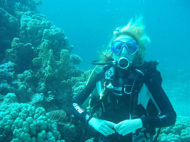 Scuba diving