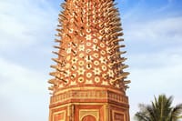 Elephant Tower in Fatehpur Sikri