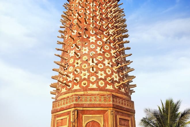 Elephant Tower in Fatehpur Sikri