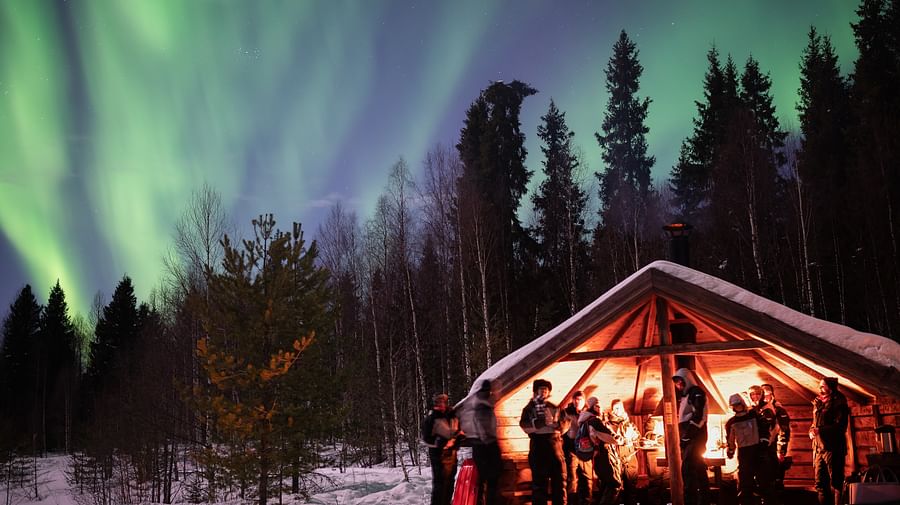 Northern Lights Safari, Aurora borealis, Pure Lapland, Rovaniemi Lapland