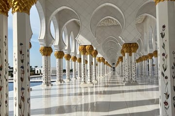 Abu Dhabi Tour Grand Mosque Heritage Qasr Al Watan Included