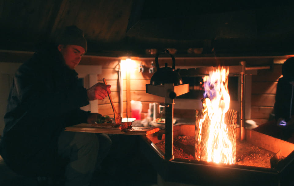 Private Aurora Spa Experience with Dinner in Rovaniemi