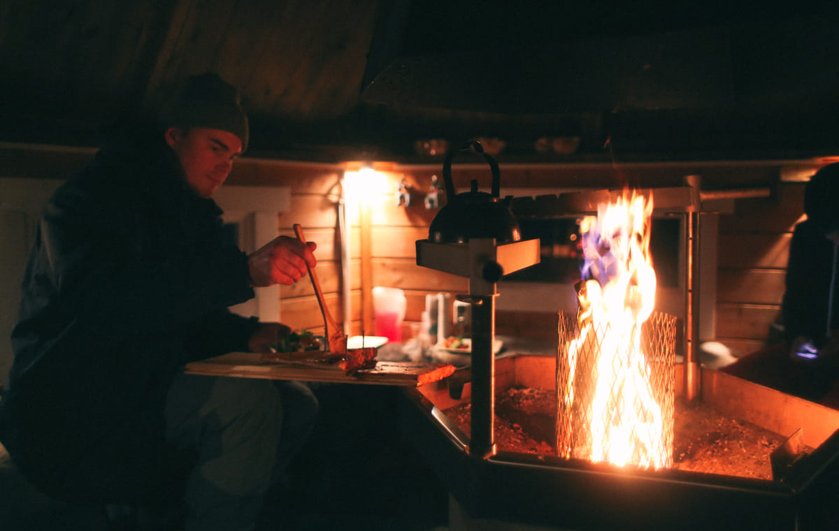 Private Aurora Spa with dinner