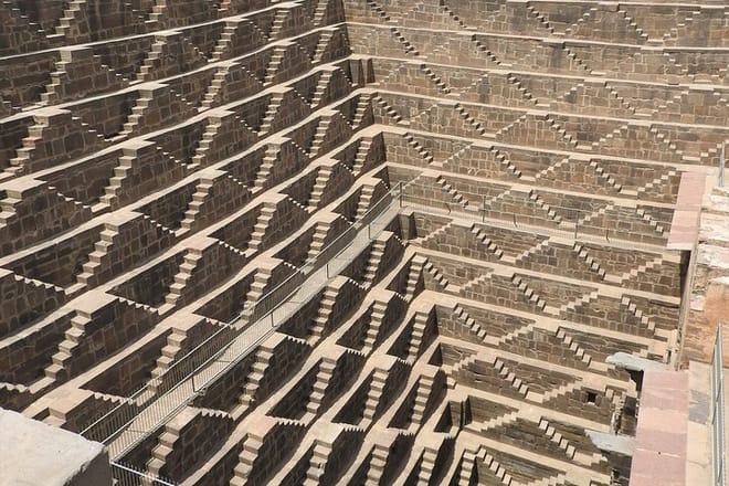 Steps in Chand Baori