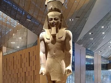 Grand Egyptian Museum and Giza Pyramids Day Tour