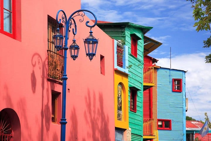 La Boca and its colourful tenement houses
