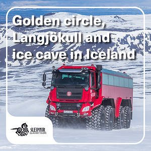 Golden Circle + Ice Cave and Glacier Tour in Glacier Monster Truck from Reykjavik
