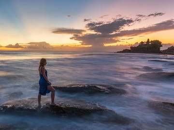 Private Cultural Tour of Tanah Lot Temple at Sunset