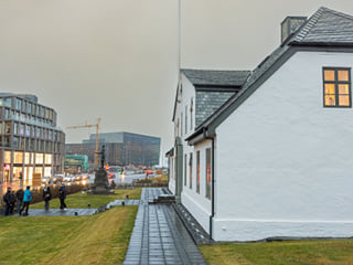 Menntaskolin, the Junior College in it´s historic building in downtown Reykjavik.