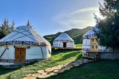 Kolsai & Kaindy Lakes with Canyons 2-day group tour