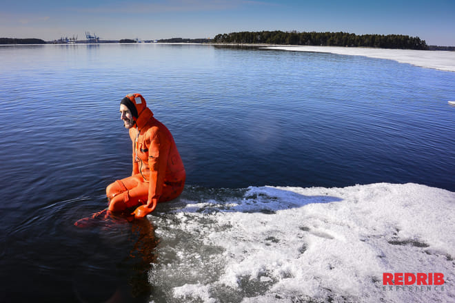 We might drive to find the ice edge. 