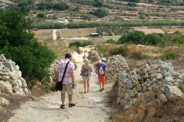 Mistra Valley and Selmun Nature Hiking Tour in Mellieha