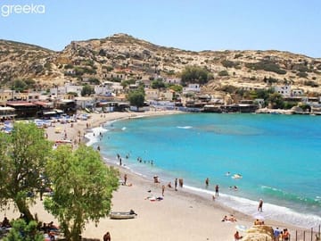 Full Day Bus Tour of Agia Galini, Matala, and Spili
