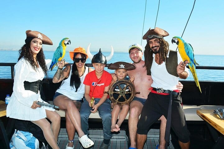 Mediterranean Pirates Boat Tour with Round Transfer
