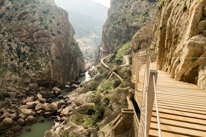 Caminito del rey tour from Malaga by MALAGA ACTIVA TOURS.