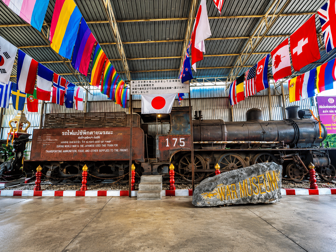 Erawan Waterfall, River Kwai Bridge & JEATH War Museum Tour from Bangkok 5
