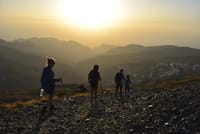 Sunset at 2,500m in Sierra Nevada 2