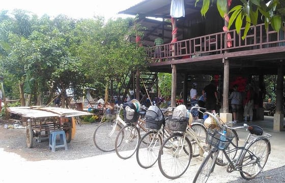 Half day morning bicycle tour to Explore local livelihood and test local snacks