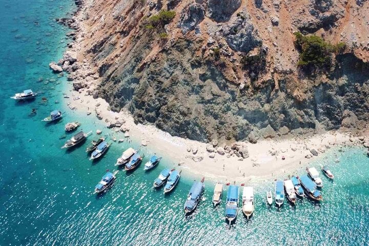 Suluada Island Boat Tour Sunset BBQ Dinner & Transfer from Kemer 3