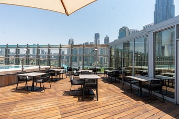 Burj Khalifa 125th Floor, Lunch or Dinner at Rooftop Burj Club