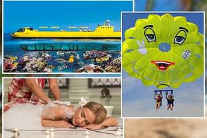 Semi Submarine Sea Trip and Parasailing & Turkish bath - Hurghada