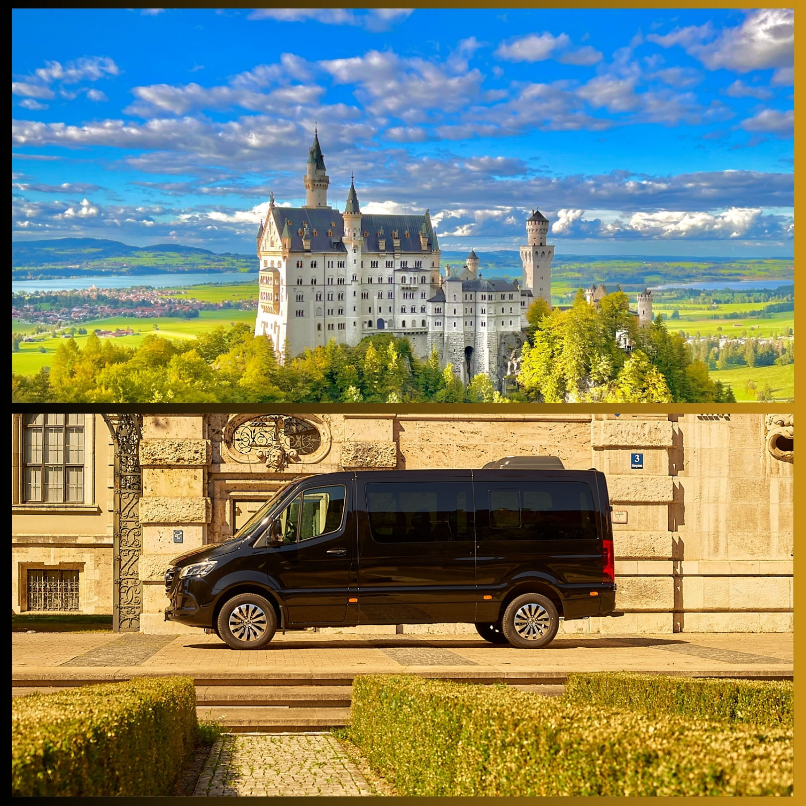 Neuschwanstein castle tour half day booking from munich private driver