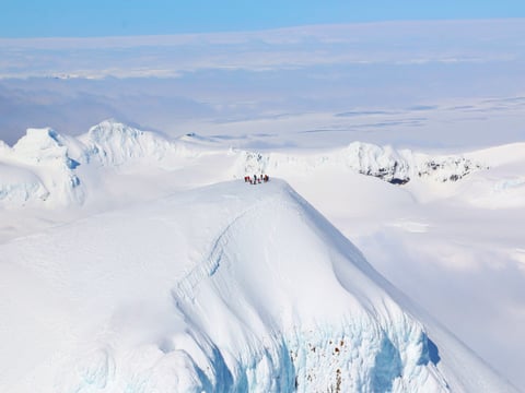 Lagoons, Glaciers & Colorful Mountains Airplane Tour from Skaftafell