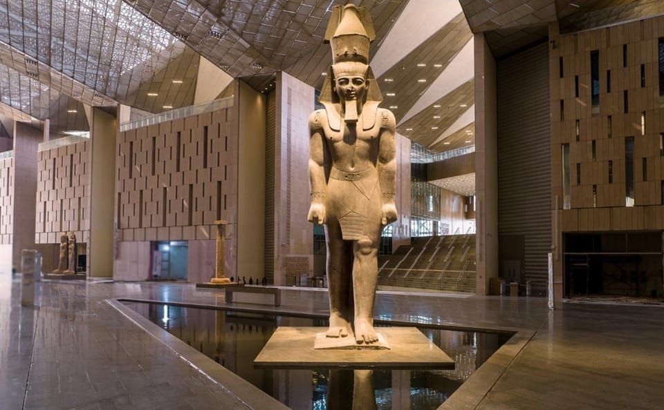 Explore the Grand Egyptian Museum and Pyramids from Cairo